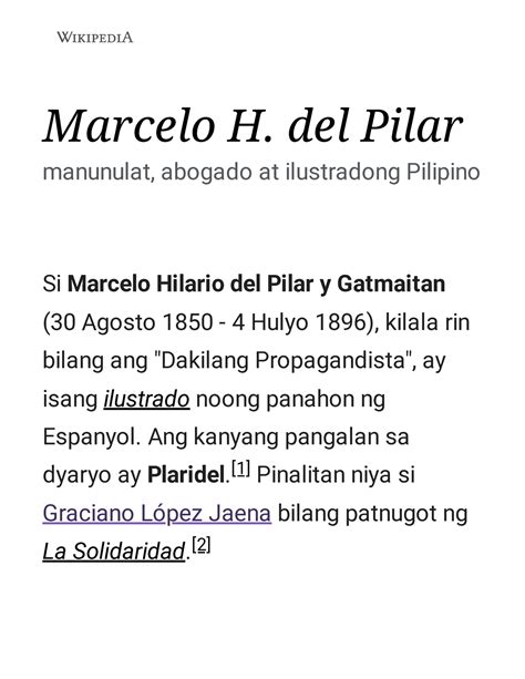 marcelo h del pilar hymn lyrics|Marcelo H. del Pilar .